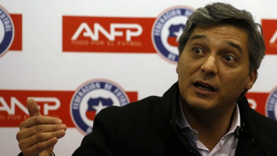 Sebastián Moreno, presidente de la ANFP. 