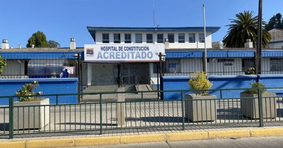 El paciente estaría internado en el Hospital de Constitución (Foto: Contivisión)