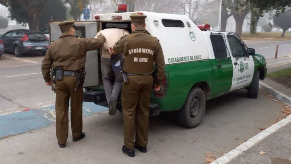 Foto Carabineros Maule. 